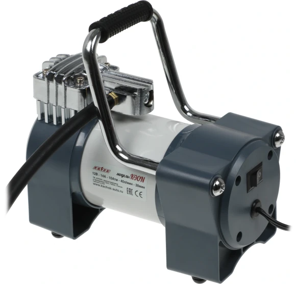 Автомобильный компрессор Качок К90N 40л/мин шланг 5.5м