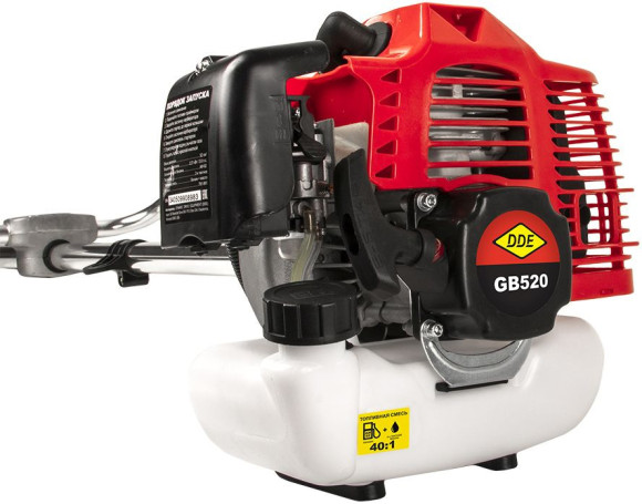 Триммер бензиновый DDE GB520 2210Вт 3л.с. неразбор.штан. реж.эл.:леска/нож Триммер бензиновый DDE GB520 2210Вт 3л.с. неразбор.штан. реж.эл.:леска/нож