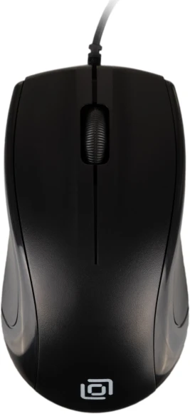 Мышь Оклик 185V2 черный оптическая 1200dpi USB для ноутбука 3but (1185962)
