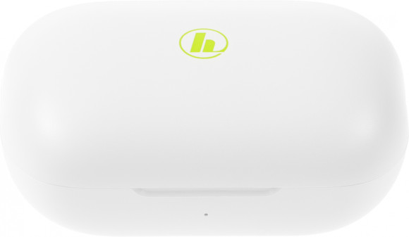 Гарнитура внутриканальные Hama Spirit Chop белый/зеленый беспроводные bluetooth в ушной раковине (00184081)