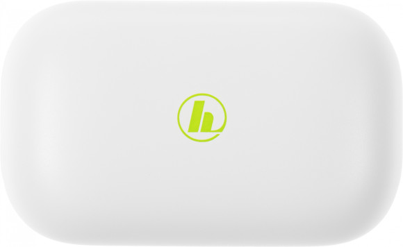 Гарнитура внутриканальные Hama Spirit Chop белый/зеленый беспроводные bluetooth в ушной раковине (00184081)