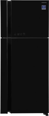 Холодильник Hitachi HRTN7489DF GBKCS 2-хкамерн. черный стекло инвертер Холодильник Hitachi HRTN7489DF GBKCS 2-хкамерн. черный стекло инвертер