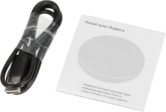 Умный пульт Yandex SmartControl YNDX-0006 р.д.18м черный