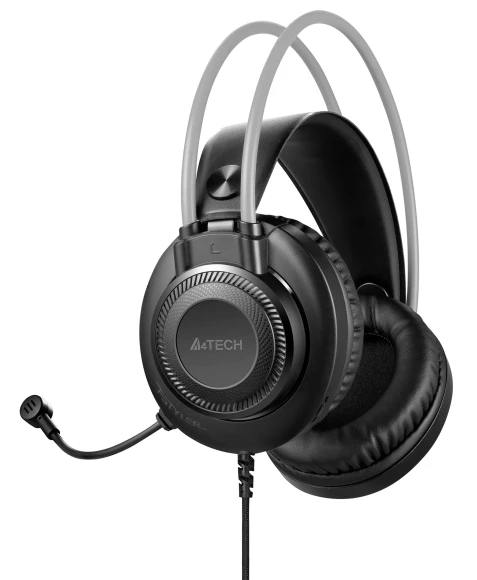 Наушники с микрофоном A4Tech Fstyler FH200i серый 1.8м накладные оголовье (FH200I GREY) Наушники с микрофоном A4Tech Fstyler FH200i серый 1.8м накладные оголовье (FH200I GREY)