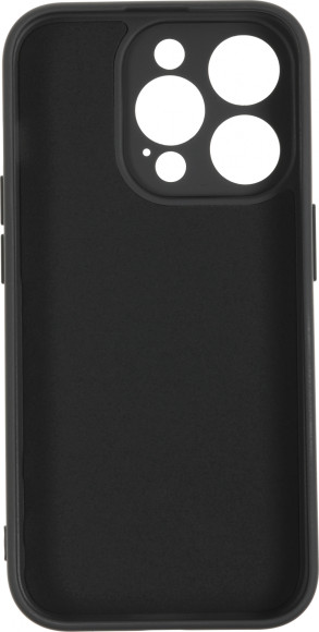 Чехол (клип-кейс) BoraSCO для Apple iPhone 15 Pro Microfiber Case черный (72429)