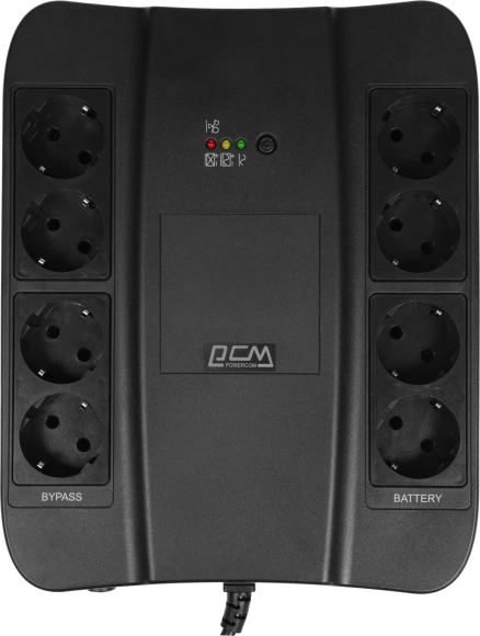 Источник бесперебойного питания Powercom Spider SPD-1000U 550Вт 1000ВА черный