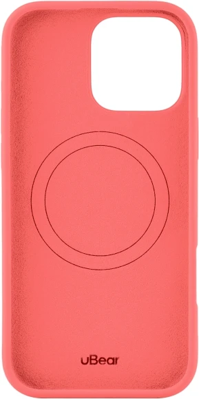 Чехол (клип-кейс) uBear для Apple iPhone 16 Pro Max Touch with MagSafe розовый (CS423CR69PTH-I24M)