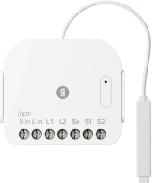 Умное реле Yandex YNDX-00538 2канал. белый Умное реле Yandex YNDX-00538 2канал. белый