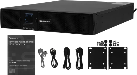 Источник бесперебойного питания Ippon Innova RTB 3000 2700Вт 3000ВА черный
