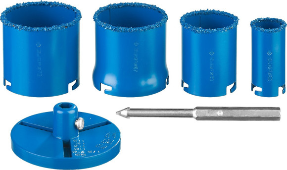 Набор коронок Зубр 33350-H6_z01 универсал. (6пред.) для шуруповертов/дрелей Набор коронок Зубр 33350-H6_z01 универсал. (6пред.) для шуруповертов/дрелей