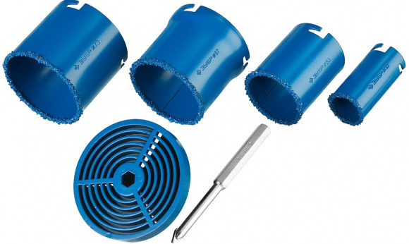 Набор коронок Зубр 33350-H6_z01 универсал. (6пред.) для шуруповертов/дрелей Набор коронок Зубр 33350-H6_z01 универсал. (6пред.) для шуруповертов/дрелей