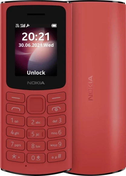 Мобильный телефон Nokia 106 DS TA-1564 красный моноблок 2Sim 1.8" 120x160 Series 30+ GSM900/1800 GSM1900 FM microSD max32Gb Мобильный телефон Nokia 106 DS TA-1564 красный моноблок 2Sim 1.8" 120x160 Series 30+ GSM900/1800 GSM1900 FM microSD max32Gb