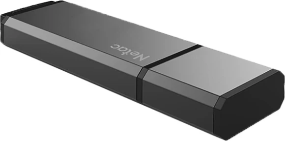 Флеш Диск Netac 32GB U351 NT03U351N-032G-32BK USB3.0 серый