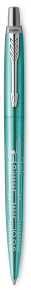 Ручка шариков. Parker Jotter Global Icons SE Miami K179 (2221602) бирюзовый M син. черн. подар.кор. Ручка шариков. Parker Jotter Global Icons SE Miami K179 (2221602) бирюзовый M син. черн. подар.кор.