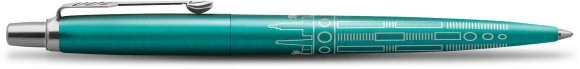 Ручка шариков. Parker Jotter Global Icons SE Miami K179 (2221602) бирюзовый M син. черн. подар.кор. Ручка шариков. Parker Jotter Global Icons SE Miami K179 (2221602) бирюзовый M син. черн. подар.кор.