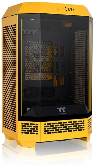Корпус Thermaltake The Tower 300 Bumblebee желтый без БП mATX 8x120mm 6x140mm 2xUSB3.0 audio bott PSU