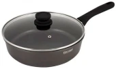 Сотейник Rondell Patron RDA-1367 4.0л. d=28см (с крышкой) серый