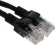Патч-корд NTSS NTSS-PC-UTP-RJ45-5e-1.0-LSZH-BL UTP RJ-45 вил.-вилка RJ-45 кат.5E 1м черный LSZH 26AWG