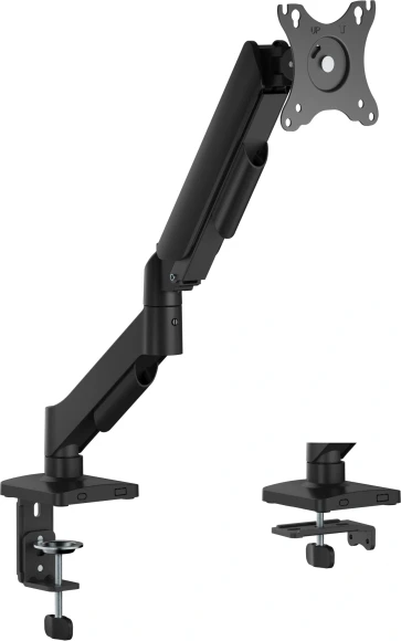 Кронштейн для мониторов Cactus CS-VM-D49-BK черный 17"-49" макс.20кг настольный поворот и наклон