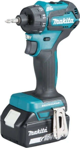 Дрель-шуруповерт Makita DDF083RFE аккум. патрон:шестигр.1/4" (кейс в комплекте)