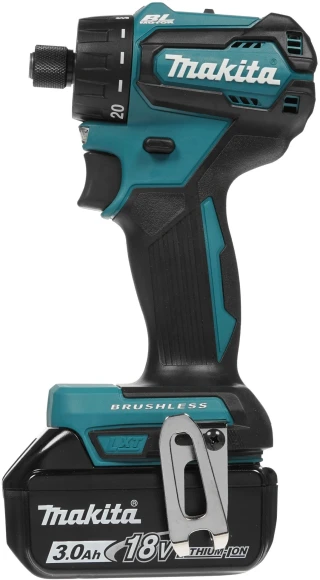 Дрель-шуруповерт Makita DDF083RFE аккум. патрон:шестигр.1/4" (кейс в комплекте)