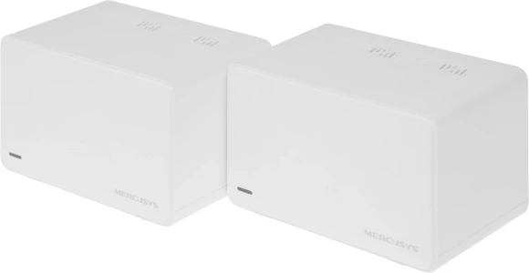 Бесшовный Mesh роутер Mercusys HALO H80X(2-PACK) AX3000 10/100/1000BASE-TX белый (упак.:2шт)
