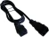 Шнур питания Lanmaster LAN-PP19/20-2.0-BK C19-C20 проводник.:3x1.5мм2 2м 220В 16А черный