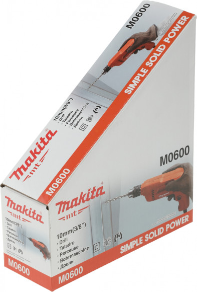 Дрель безударная Makita M0600 350Вт ключевой реверс Дрель безударная Makita M0600 350Вт ключевой реверс
