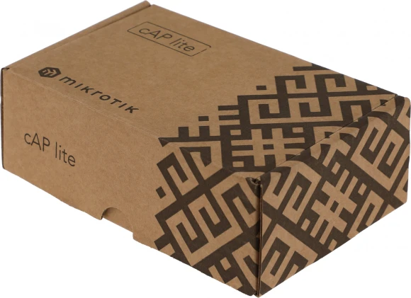 Точка доступа MikroTik cAP lite (RBCAPL-2ND) N300 10/100BASE-TX белый