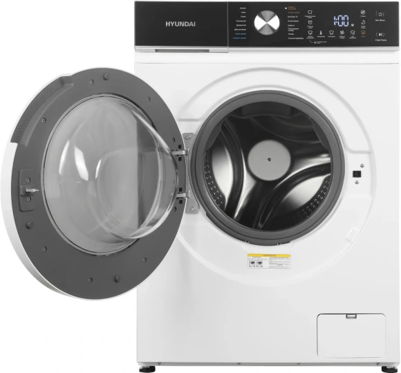 Стиральная машина Hyundai WFD8216 класс: A+++ загр.фронтальная макс.:8кг (с сушкой) белый инвертор