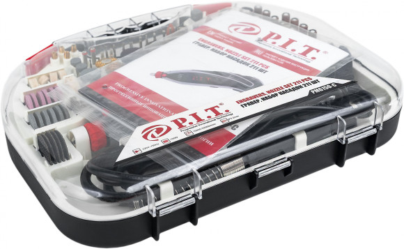 Гравер P.I.T. PMG150-C 150Вт насадок:211 кейс