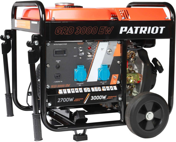 Генератор Patriot Expert GRD 3000EW 3кВт