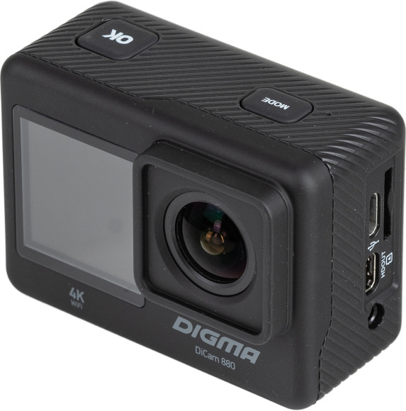 Экшн-камера Digma DiCam 880 черный Экшн-камера Digma DiCam 880 черный