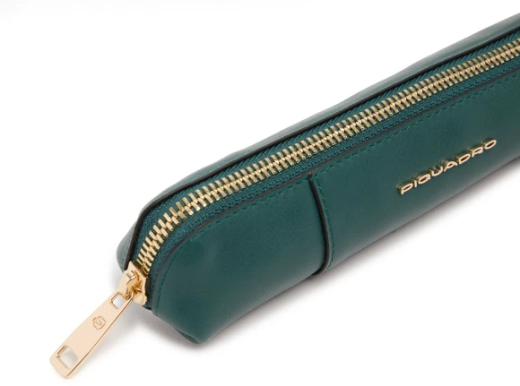 Чехол для ручки Piquadro Circle AC6474W92/OTAV бирюзовый/голубой натур.кожа Чехол для ручки Piquadro Circle AC6474W92/OTAV бирюзовый/голубой натур.кожа