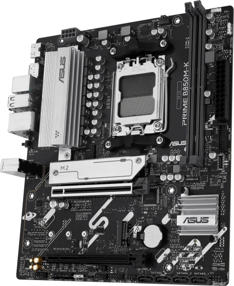 Материнская плата Asus PRIME B850M-K Socket AM5 AMD B850 2xDDR5 mATX AC`97 8ch(7.1) 2.5Gg RAID+HDMI+DP Материнская плата Asus PRIME B850M-K Socket AM5 AMD B850 2xDDR5 mATX AC`97 8ch(7.1) 2.5Gg RAID+HDMI+DP
