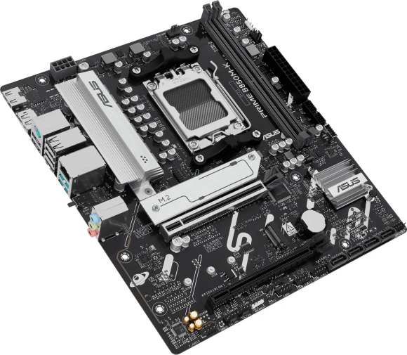Материнская плата Asus PRIME B850M-K Socket AM5 AMD B850 2xDDR5 mATX AC`97 8ch(7.1) 2.5Gg RAID+HDMI+DP Материнская плата Asus PRIME B850M-K Socket AM5 AMD B850 2xDDR5 mATX AC`97 8ch(7.1) 2.5Gg RAID+HDMI+DP