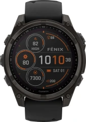 Смарт-часы Garmin Fenix 8 Solar Sapphire 47мм 1.3" корп.серый рем.черный (010-02906-11) Смарт-часы Garmin Fenix 8 Solar Sapphire 47мм 1.3" корп.серый рем.черный (010-02906-11)