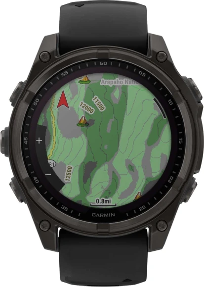 Смарт-часы Garmin Fenix 8 Solar Sapphire 47мм 1.3" корп.серый рем.черный (010-02906-11) Смарт-часы Garmin Fenix 8 Solar Sapphire 47мм 1.3" корп.серый рем.черный (010-02906-11)