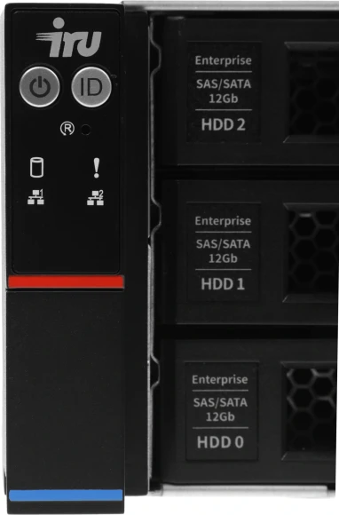 Сервер IRU Rock g2212ag3 2x7713 4x32Gb 2x480Gb SSD 9361-8I AST2500 10G 4P 2x1300W w/o OS (2196352)
