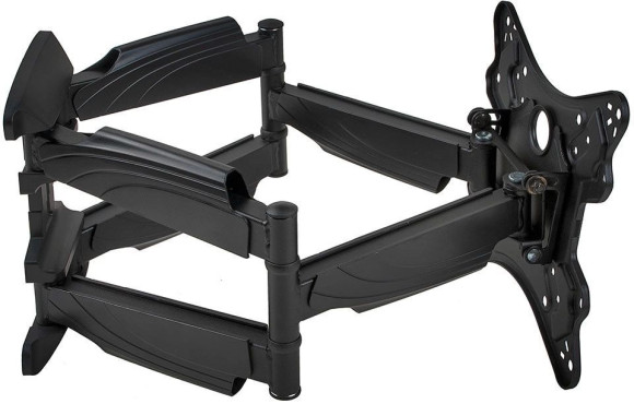 Кронштейн для телевизора Arm Media COBRA-45 new черный 22"-65" макс.45кг настенный поворотно-выдвижной и наклонный