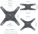 Кронштейн для телевизора Kromax ATLANTIS-45 темно-серый 22"-65" макс.45кг настенный поворот и наклон Кронштейн для телевизора Kromax ATLANTIS-45 темно-серый 22"-65" макс.45кг настенный поворот и наклон