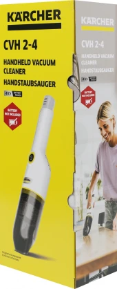 Пылесос ручной Karcher CVH 2-4 (без АКБ и ЗУ) 54Вт белый/черный Пылесос ручной Karcher CVH 2-4 (без АКБ и ЗУ) 54Вт белый/черный