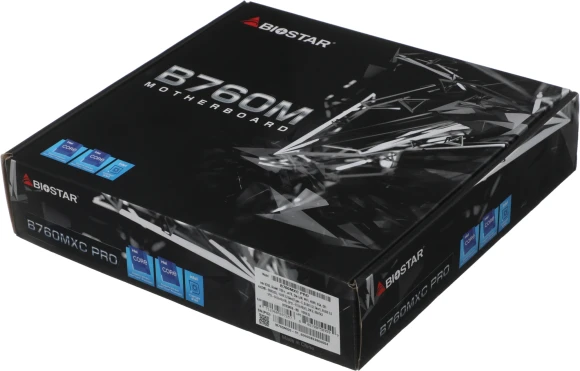 Материнская плата Biostar B760MXC Pro Soc-1700 Intel B760 4xDDR5 mATX AC`97 8ch(7.1) 2.5Gg RAID+VGA+DVI+HDMI Материнская плата Biostar B760MXC Pro Soc-1700 Intel B760 4xDDR5 mATX AC`97 8ch(7.1) 2.5Gg RAID+VGA+DVI+HDMI