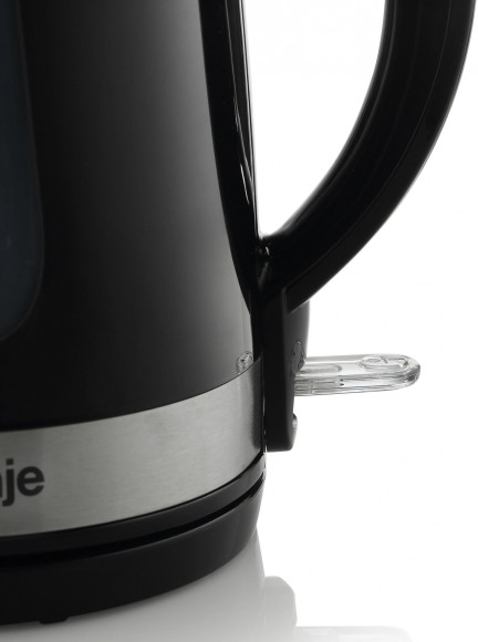 Чайник электрический Gorenje K17BK 1.7л. 2200Вт черный/серебристый корпус: металл/пластик