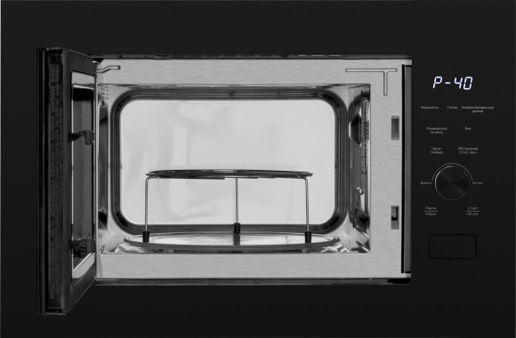 Микроволновая печь Weissgauff HMT-625 Grill 25л. 900Вт черный (встраиваемая) Микроволновая печь Weissgauff HMT-625 Grill 25л. 900Вт черный (встраиваемая)