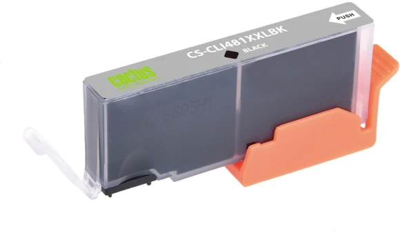 Картридж струйный Cactus CS-CLI481XXLBK CLI-481XLBK черный (13мл) для Canon Pixma TR7540/TR8540/TS6140/TS8140 с чипом Картридж струйный Cactus CS-CLI481XXLBK CLI-481XLBK черный (13мл) для Canon Pixma TR7540/TR8540/TS6140/TS8140 с чипом