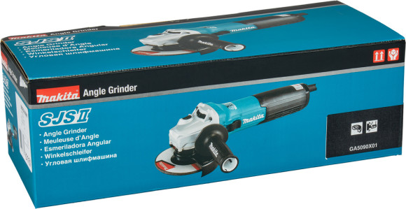 Углошлифовальная машина Makita GA5090X01 1900Вт 11500об/мин рез.шпин.:M14 d=125мм