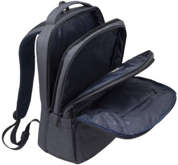 Рюкзак для ноутбука 16" Riva 7765 черный полиэстер (7765 BLACK)