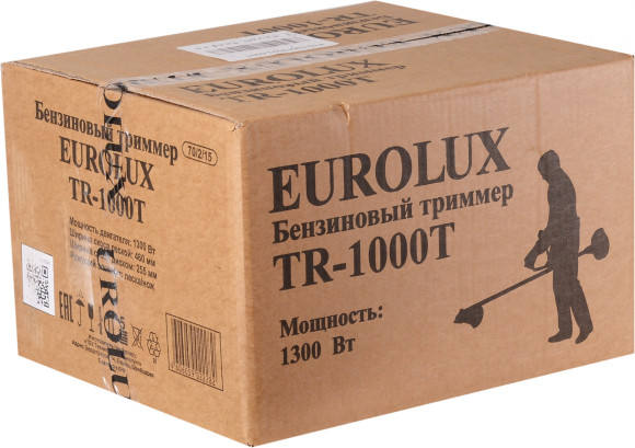 Триммер бензиновый Eurolux TR-1000T 1300Вт 1.8л.с. неразбор.штан. реж.эл.:леска/нож