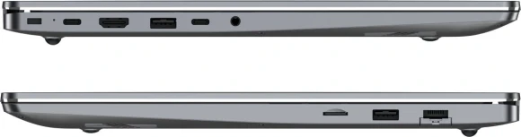 Ноутбук Tecno MegaBook K16SDA Ryzen 5 7430U 8Gb SSD512Gb AMD Radeon Graphics 16" IPS WUXGA (1920x1200) Windows 11 Home grey WiFi BT Cam 6060mAh (71005000523)